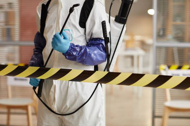 Professional Biohazard Cleanup technician working in Bellwood, PA